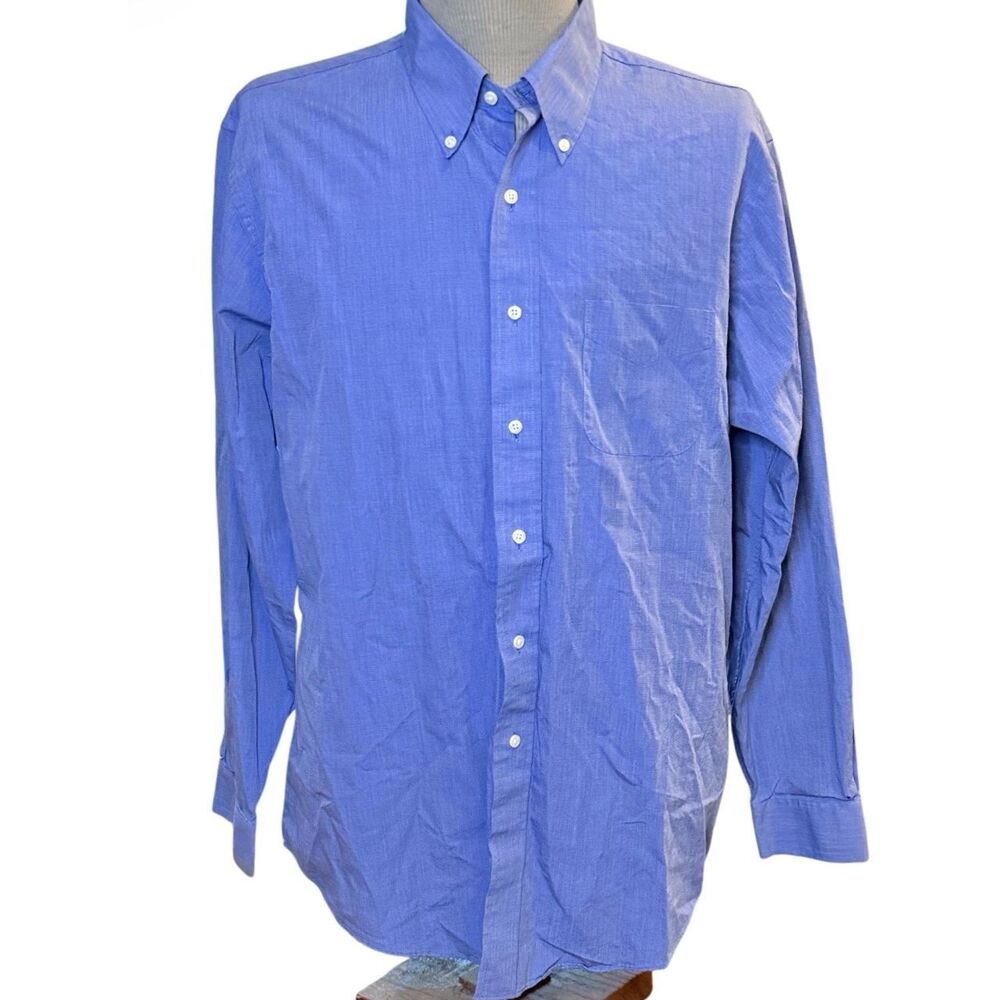 Brooks Brothers Regent Regular Fit Dress Shirt 17.5/36